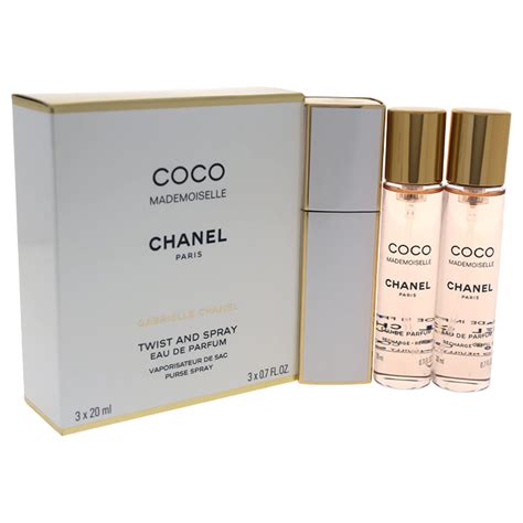 coco chanel mademoiselle twist and spray